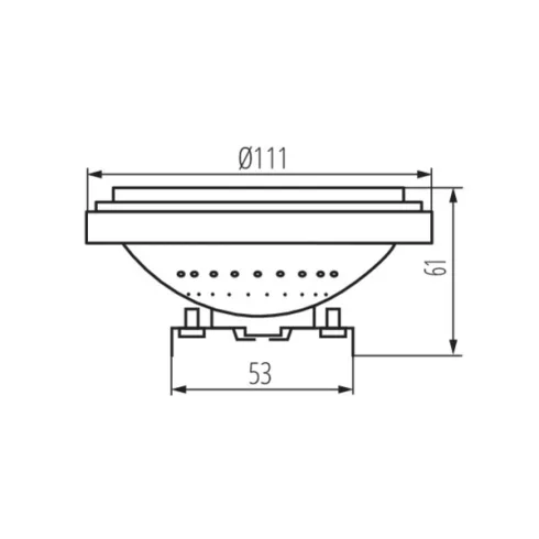 IQ-LED AR-111 13W-NW fényforrás                                                                       KAN35253