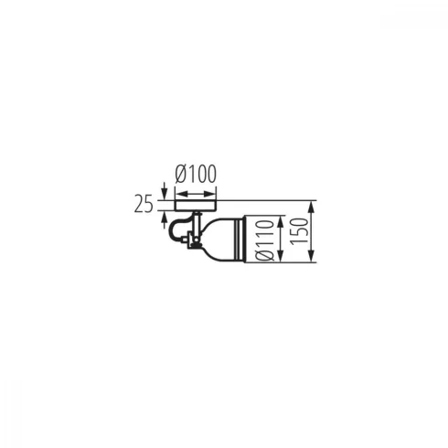 DERATO EL-1O W-SR lámpa E14                                                                           KAN35641