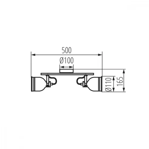 DERATO EL-2I B-SR lámpa E14                                                                           KAN35642