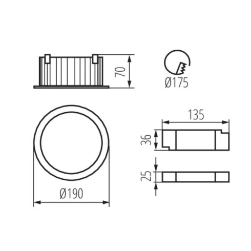 TIBERI PRO 30W-940-W lámpa                                                                            KAN35672