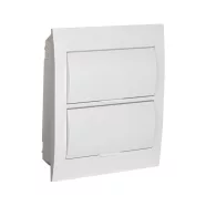   DB212F 2X12P/FMD-P süllyesztett elosztódoboz, 2x12 modul, 2 sor, 63 A, IP40, műanyag, fehér           KAN36420