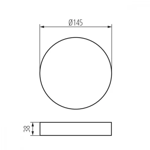 TAVO FRAME DO 12W kiemelőkeret                                                                        KAN36520