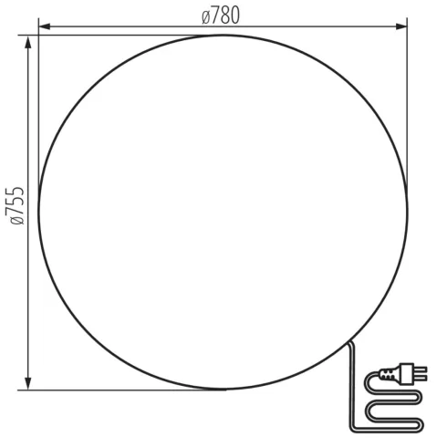 STONO 780 N lámpa E27                                                                                 KAN36594