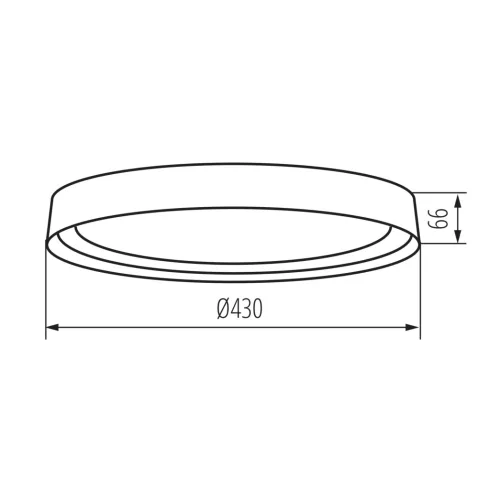 NIFU LED17,8W NW W/BR lámpa                                                                           KAN37317