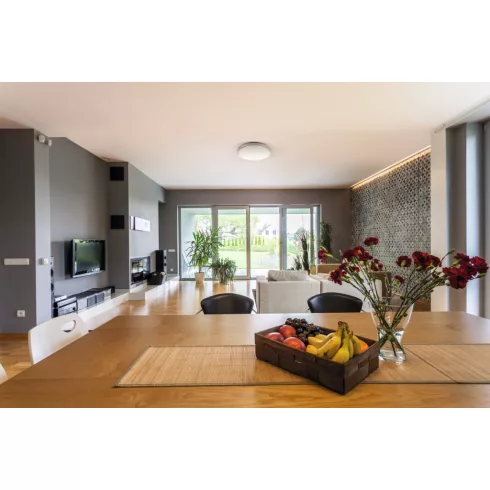 LUMKO LED 17,5W NW lámpa, mennyezeti, LED, 17,5 W, 1480 lm, 4000K, IP20, kerek, fehér                 KAN37320