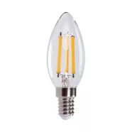   XLEDEX C35E14 3,8W-NW fényforrás, FILAMENT, 806 lm, 4000 K, A                                         KAN37341
