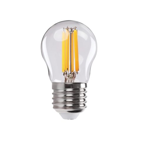 XLEDEX G45E27 3,8W-NW fényforrás, FILAMENT, 806 lm, 4000 K, A                                         KAN37345