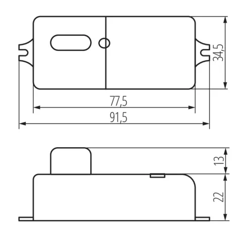 MAH PRO SENSOR mozgásérzékelő, mikrohullámú                                                           KAN38144