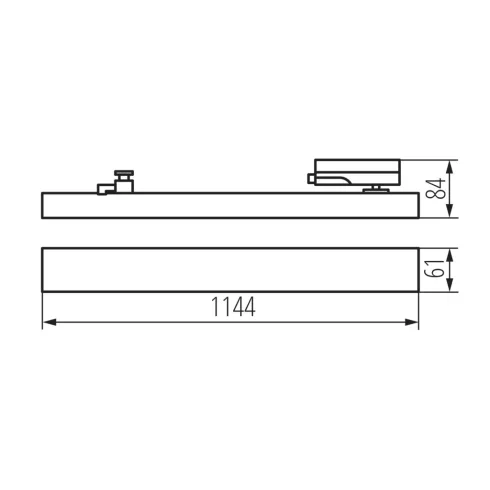 LTL 38W-114-CCT-ADJ-B sínre szerelhető lámpa                                                          KAN38393