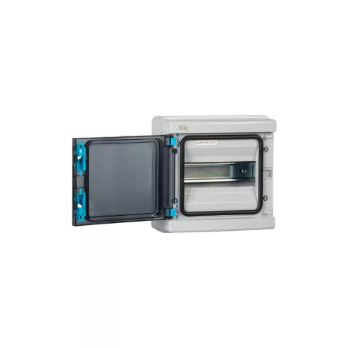 KDB-IP65-S08T elosztódoboz, 8P, 1 sor, UV-álló, IP65, szürke                                          KAN38451