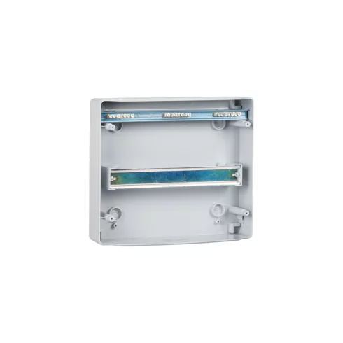 KDB-IP65-S12T elosztódoboz, 12P, 1 sor, UV-álló, IP65, szürke                                         KAN38452