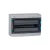 KDB-IP65-S18T elosztódoboz, 18P, 1 sor, UV-álló, IP65, szürke                                         KAN38453