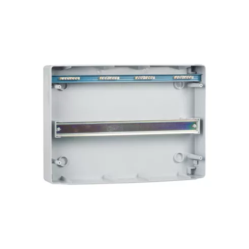 KDB-IP65-S18T elosztódoboz, 18P, 1 sor, UV-álló, IP65, szürke                                         KAN38453