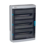   KDB-IP65-S54T elosztódoboz, 3x18P, 3 sor, UV-álló, IP65, szürke                                       KAN38456