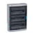 KDB-IP65-S54T elosztódoboz, 3x18P, 3 sor, UV-álló, IP65, szürke                                       KAN38456