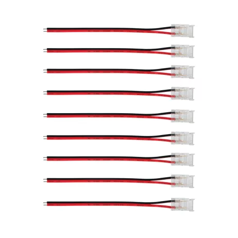 CON P 8 CP összekötő, LED szalaghoz, max.2A, IP20, 10 db/csomag                                       KAN38470