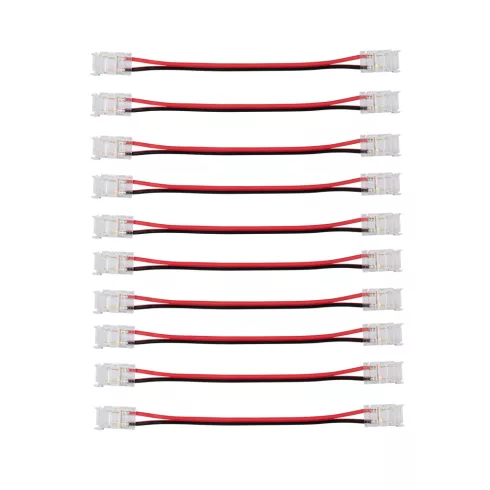 CON P 8 CPC összekötő, LED szalaghoz, max.2A, IP20, 10 db/csomag                                      KAN38471