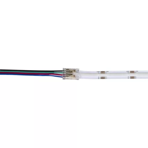 CON P 10 RGB CP összekötő, LED szalaghoz, max.2A, IP20, 10 db/csomag                                  KAN38475