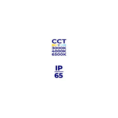 ACETE 30W CCT GR reflektor, 2400-3240 lm, 3000-6500 K, IP65, F, szürke                                KAN38492