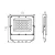 ACETE 30W CCT GR reflektor, 2400-3240 lm, 3000-6500 K, IP65, F, szürke                                KAN38492