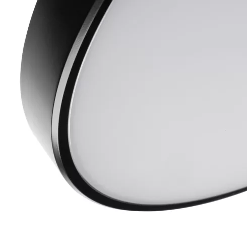 SMART PLAFON 20W CCTDIM B LED mennyezeti lámpa, WIFI 2,4 GHz, 1920-2060 lm, 3000-6500 K, IP20, feket  KAN38610