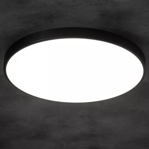 SMART PLAFON 20W CCTDIM B LED mennyezeti lámpa, WIFI 2,4 GHz, 1920-2060 lm, 3000-6500 K, IP20, feket  KAN38610