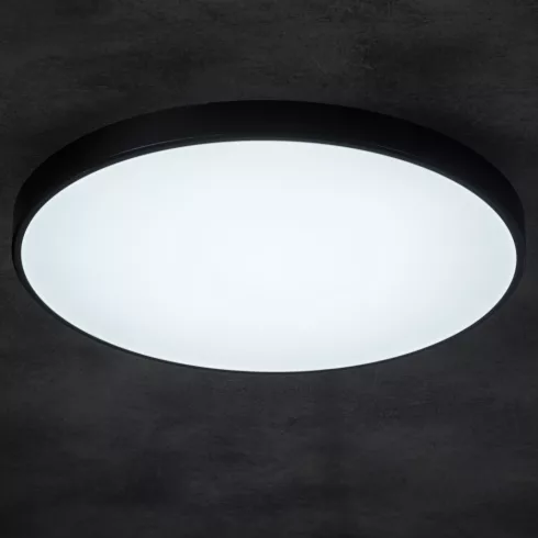 SMART PLAFON 20W CCTDIM B LED mennyezeti lámpa, WIFI 2,4 GHz, 1920-2060 lm, 3000-6500 K, IP20, feket  KAN38610