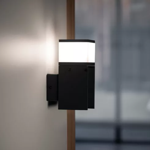 DASTEN EL16 B lámpa G9, fali, max. 11 W, IP44, fekete                                                 KAN38760