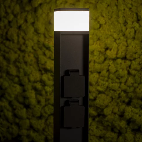 DASTEN 30 S SO B lámpa G9, álló, 2 x dugaljjal, max. 11 W, IP44, fekete                               KAN38769