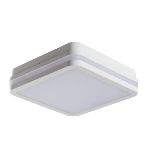 BENO 12-18W CCT-L W lámpa, max. 12/18 W, 3000-4000 K, max. 1840-2000 lm, IP65, négyzet, fehér         KAN38776