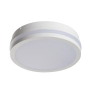   BENO 12-18W CCT-O-SEW lámpa, mozgásérzékelővel, 12/18 W, 3000-4000 K, 1920-2080 lm, IP65, kerek, feh  KAN38777