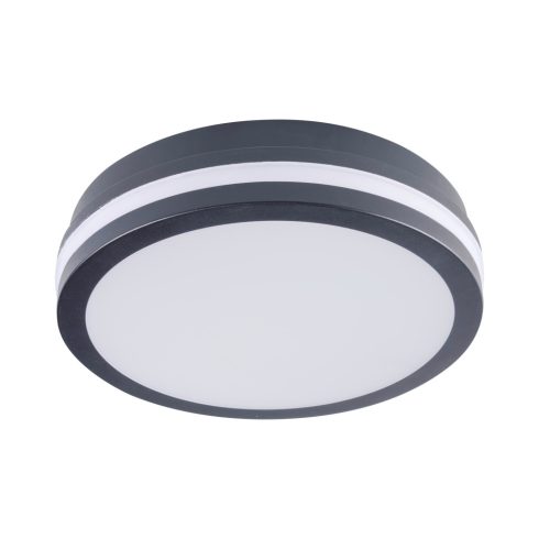 BENO 12-18W CCT-O G lámpa, max. 12/18 W, 3000-4000 K, max. 1610-1740 lm, IP65, kerek, grafit          KAN38789