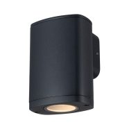   ZEVI EL 1GU10 B lámpa, fali, max. 10 W, IP54, fekete                                                  KAN38880