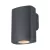 ZEVI EL 1GU10 G lámpa, fali, max. 10 W, IP54, szürke                                                  KAN38881
