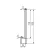 YALTE S 08 10W NW-B LED lámpa, fali, 10 W, 460 lm, 4000 K, IP54, fekete                               KAN38892