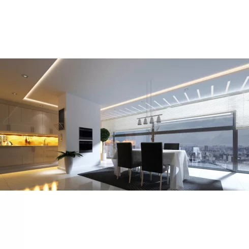 LCOB 14W/M 12IP00-CCT LED szalag, 5 m, 12 DC, 1 m = 14 W / 1260 lm, 2700-6500 K, IP00, G              KAN38911