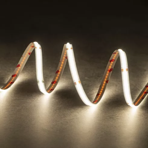 LCOB 19W/M24IP00-RGBW LED szalag, 5 m, 24 DC, 1 m = 5,3 W / 420 lm, RGB+4000 K, IP00, G               KAN38913
