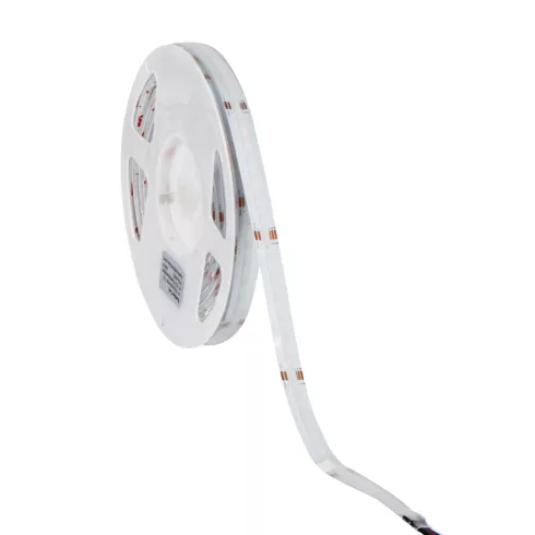 LCOB 19W/M24IP65-RGBW LED szalag, 5 m, 24 DC, 1 m = 5,3 W / 420 lm, RGB+4000 K, IP65, G               KAN38914