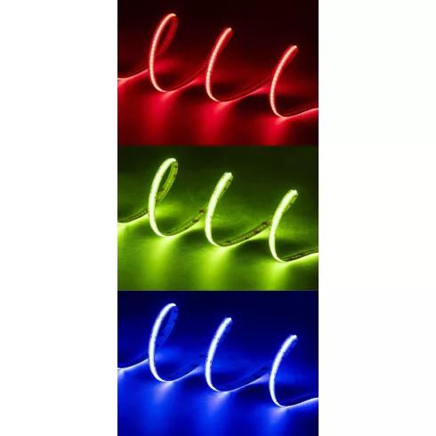 LCOB21W/M24IP65RGBCCT LED szalag, 5 m, 24 DC, 1 m = 11 W / 680 lm, RGB+3000-6100 K, IP65, G           KAN38916