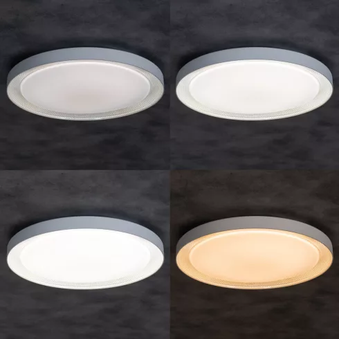 ANBAR LED 37W CCT W lámpa, távirányító, max.37W, max.2560lm, 3000-6500K, CCT, 120°, IP20, fehér       KAN38931