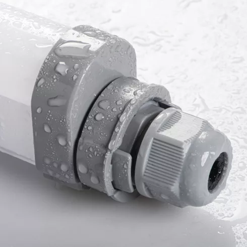 TP SLIM TW N 40W-NW por- és páramentes lámpa, sorolható, 40 W, 4800 lm, 4000 K, IP65, fehér           KAN38942