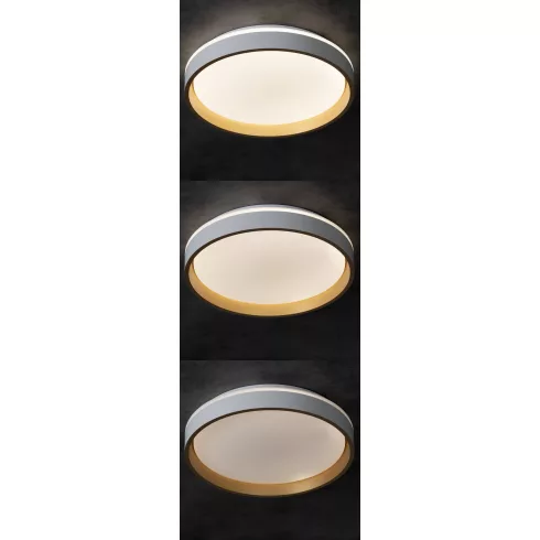 SOLN LED CCTDIM W/G lámpa, távirányító, max.25W, max.1460lm, 2700-6500K, CCT, 120°, IP20, fehér/aran  KAN39110