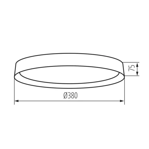 SOLN LED CCTDIM W/G lámpa, távirányító, max.25W, max.1460lm, 2700-6500K, CCT, 120°, IP20, fehér/aran  KAN39110
