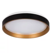   SOLN LED CCTDIM B/G lámpa, távirányító, max.25W, max.1460lm, 2700-6500K, CCT, 120°, IP20, fekete/ara  KAN39111