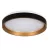SOLN LED CCTDIM B/G lámpa, távirányító, max.25W, max.1460lm, 2700-6500K, CCT, 120°, IP20, fekete/ara  KAN39111
