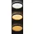 SOLN LED CCTDIM B/G lámpa, távirányító, max.25W, max.1460lm, 2700-6500K, CCT, 120°, IP20, fekete/ara  KAN39111