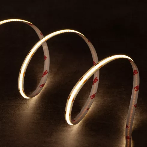 LCOB 3W/M 12 IP65-WW LED szalag, 12 DC, 1 m = 3 W / 276 lm, 3000 K, WW, IP65, F                       KAN39162
