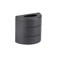   REFAZI EL 6W-A-O-GR lámpa, max.6W, 60lm, 4000K, NW, IP54, henger, grafit                              KAN39184