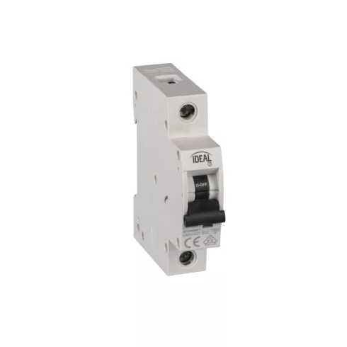 KMB10-B32/1 megszakító, B, 32 A, 10000 A, 1 modul, TH35 sínhez, IP20, fehér                           KAN39347
