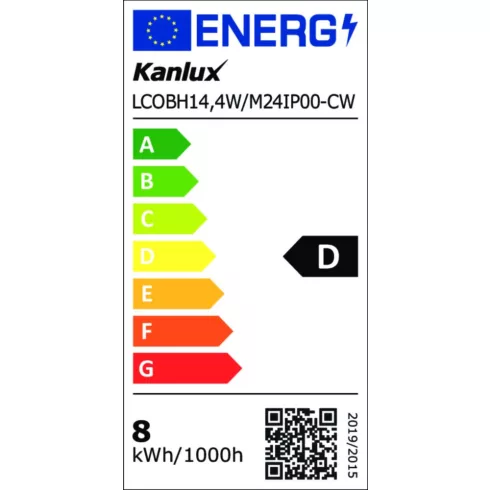 LCOBH14,4W/M24IP00-CW LED szalag, 24 DC, 1 m = max.14,4 W / 2110 lm, 6500 K, CW, IP00, D              KAN39439